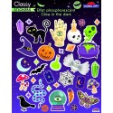 CLASSY HALLOWEEN GLOW IN THE DARK STICKERS