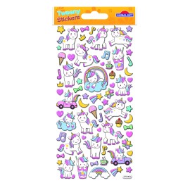 STICKERS TWEENY FOAMY UNICORNS GLITTER 2