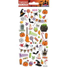 TWEENY FOAMY HALLOWEEN MULTIELEMENT STICKERS