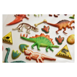 TWEENY FOAMY DINOSAURS STICKERS