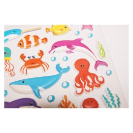 TWEENY FOAMY DOLPHINS STICKERS