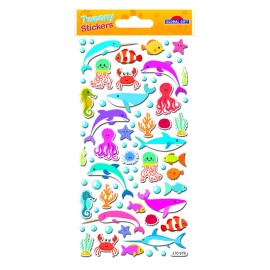 TWEENY FOAMY DOLPHINS STICKERS 2