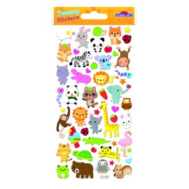 STICKERS TWEENY FOAMY ANIMALS 2