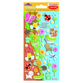 STICKERS TWEENY FOAMY DECOR ANIMALS SPRING