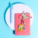 THE SIMPSONS FAMILY KEYRING