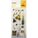 CELEBRATION GLITTER SCENY SCRAP & DECO STICKERS