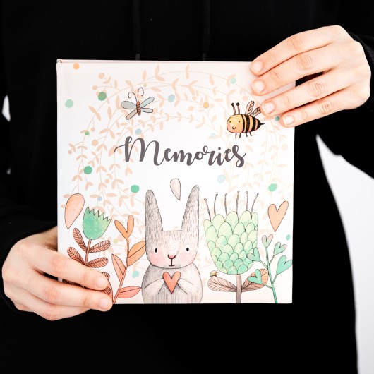 RABBIT PHOTO ALBUM 200 POCKETS 10X15CM