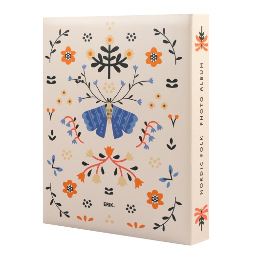 FOLK NORDICO 200 POCKETS 13X20CM PHOTO ALBUM