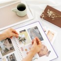WILD FLOWERS 30 SELF-ADHESIVES PAGES 24X32CM PHOTO ALBUM
