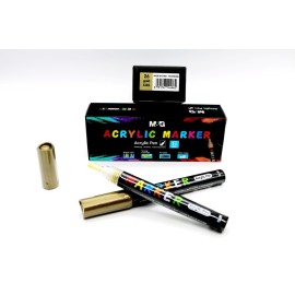 HIGHLIGHTER ACRYLIC PAINT PEN GOLD 26 S120