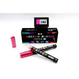 HIGHLIGHTER MARKER RED 10 S214