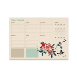 JAPANESE A4 WEEKLY PLANNER ENGLISH