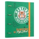 STRANGER THINGS HIGH SCHOOL 4 RING BINDER