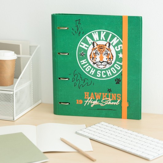 STRANGER THINGS HIGH SCHOOL 4 RING BINDER