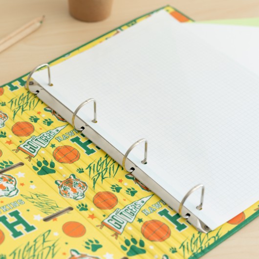 STRANGER THINGS HIGH SCHOOL 4 RING BINDER
