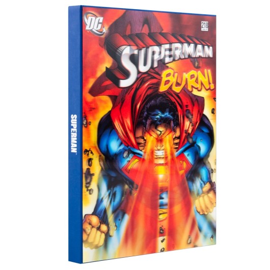 A5 SUPERMAN DC COMICS LENTICULAR NOTEBOOK