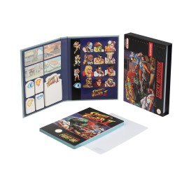 STREET FIGHTER A5 PREMIUM NOTEBOOK WITH STICKY NOTES AND COVER