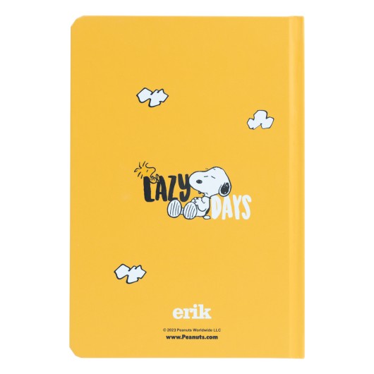 CUADERNO PREMIUM A5 SNOOPY LAZY DAYS