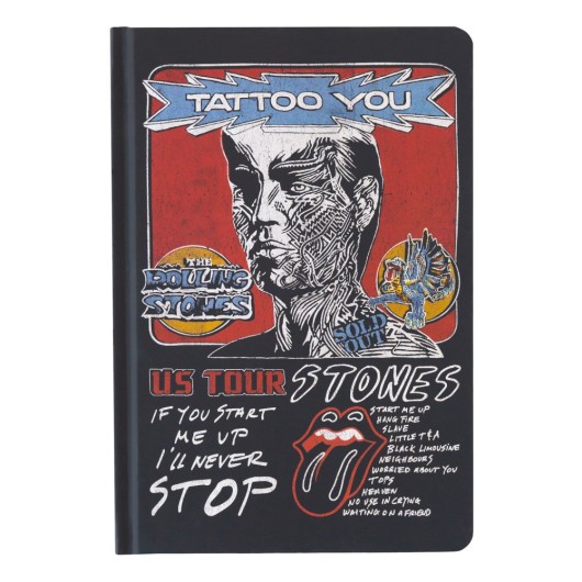 THE ROLLING STONES A5 PREMIUM NOTEBOOK