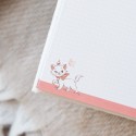 DISNEY BONJOUR MARIE PREMIUM A5 PLUSH COVER NOTEBOOK