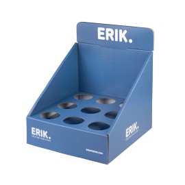 EXPOSITOR PARAGUAS SOBREMESA CARTON ERIK SIN MERCANCIA