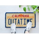 BACK TO THE FUTURE DOOR MAT