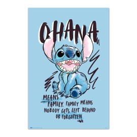 DISNEY STITCH POSTER