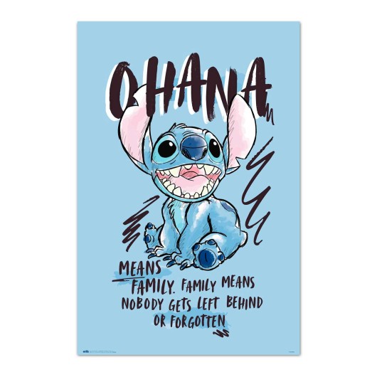 DISNEY STITCH POSTER