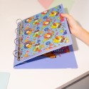 GARFIELD POLYPROPYLENE 4-RING BINDER