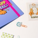 GARFIELD POLYPROPYLENE 4-RING BINDER