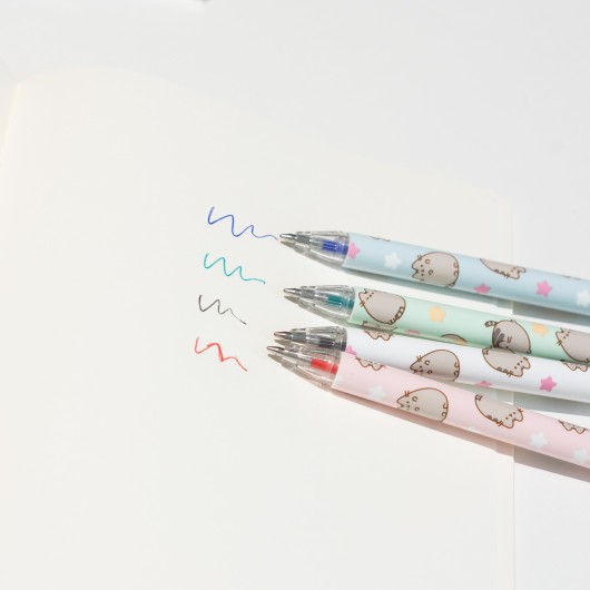 PUSHEEN ERASABLE PEN SET