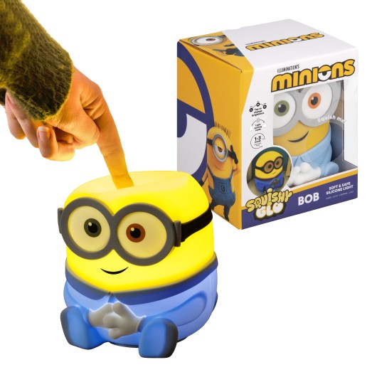 BOB RECHARGEABLE SILICONE SQUISHY LIGHT