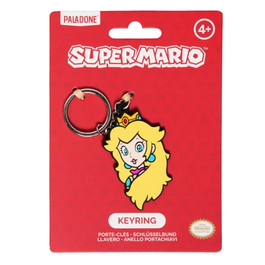 PRINCESS PEACH PVC KEYRING