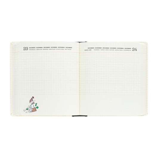SNOOPY 2026/2027 DAY PER PAGE M CASEBOUND 11 MONTHS ACADEMIC DIARY