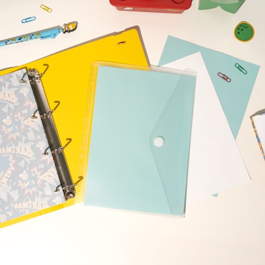 THE SIMPSONS POLYPROPYLENE 4 RING BINDER