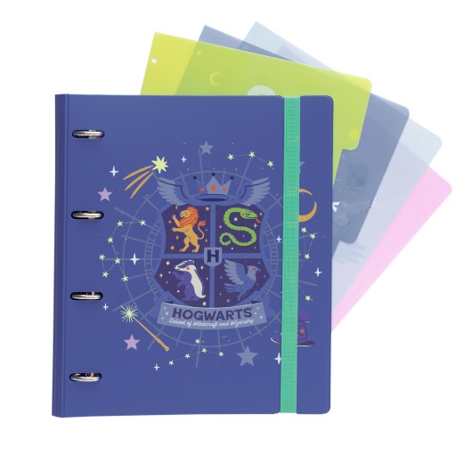 HARRY POTTER POLYPROPYLENE 4-RING BINDER