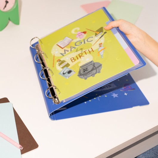 HARRY POTTER POLYPROPYLENE 4-RING BINDER
