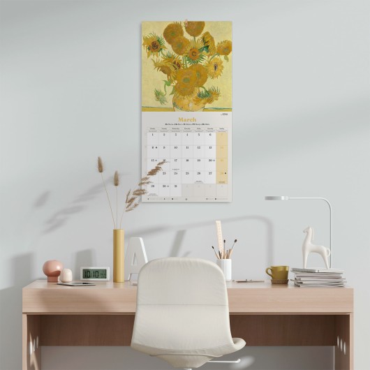 VAN GOGH 2027 30X30 CALENDAR