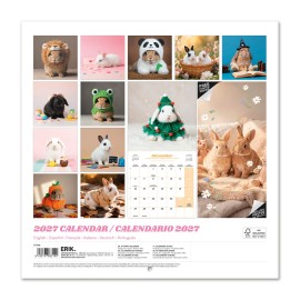 BUNNIES 2027 30X30 CALENDAR 2