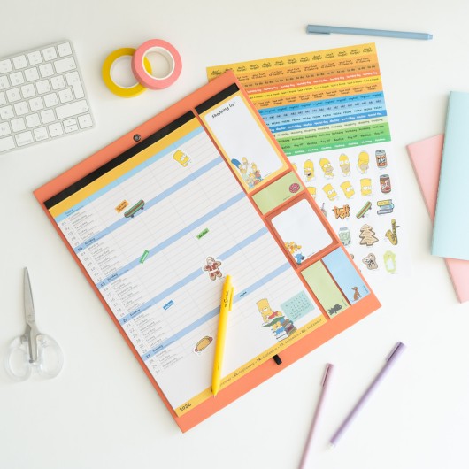 THE SIMPSONS 2026/2027 PLANNER WITH MAGNET