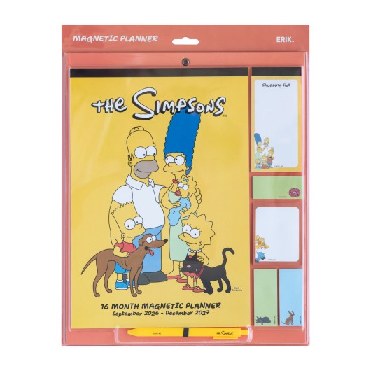 THE SIMPSONS 2026/2027 PLANNER WITH MAGNET