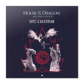GAME OF THRONES HOUSE OF THE DRAGON SEASON 3 2027 30X30 US CALENDAR