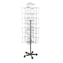 4-SIDED ROTATING CALENDAR DISPLAY C-16 BLACK (NO MERCHANDISE) 