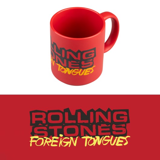 THE ROLLING STONES FOREIGN TONGUES MUG