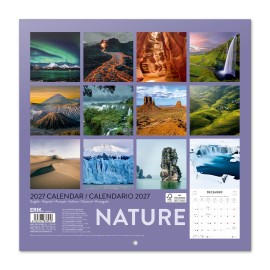NATURE 2027 30X30 CALENDAR 2