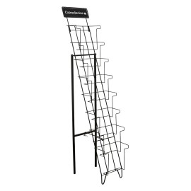METAL CALENDAR DISPLAY C-80 BLACK (NO MERCHANDISE) 