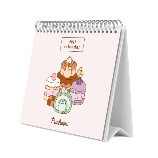 PUSHEEN 2027 DESK CALENDAR