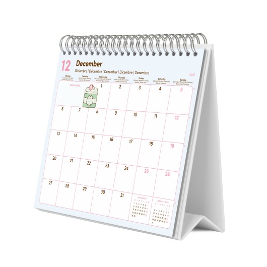 PUSHEEN 2027 DESK CALENDAR
