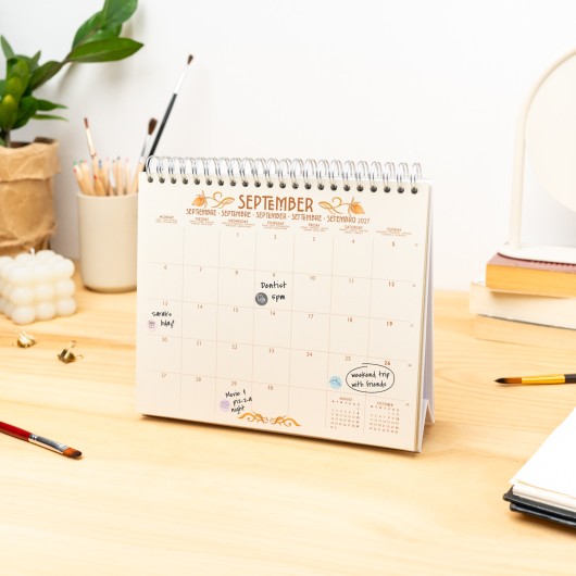 ART NOUVEAU 2027 DESK CALENDAR