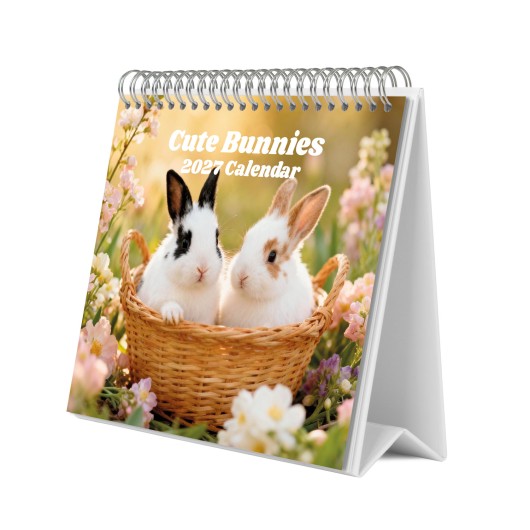 BUNNIES 2027 DESK CALENDAR